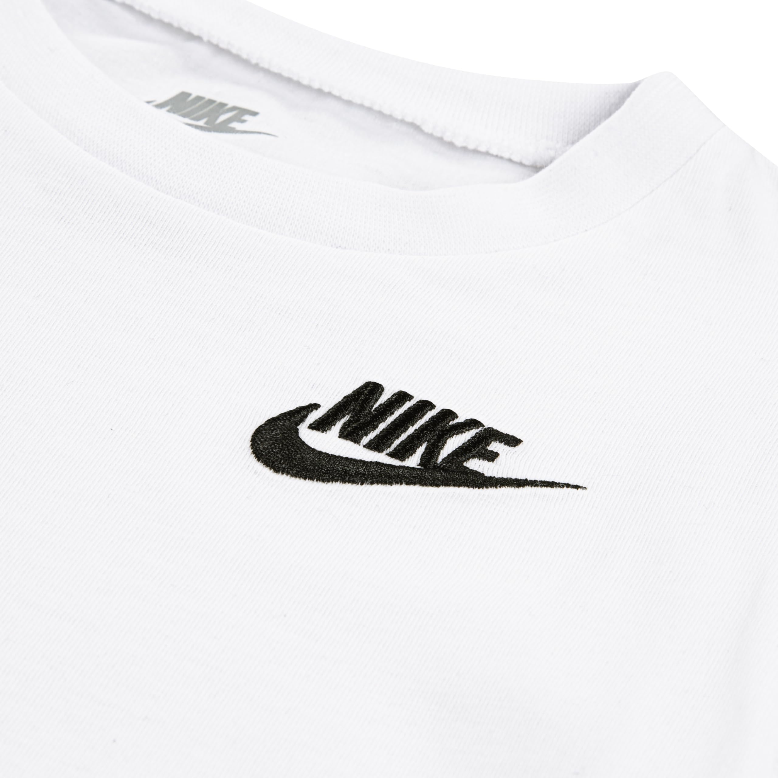 Nike Nkn Club Lbr Knit Short Set T-Shirt Bambine e Ragazze
