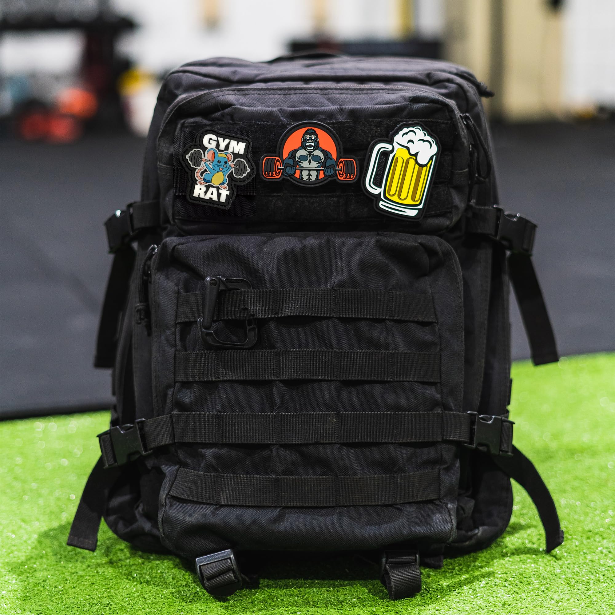 Patch Drapeaux du Monde avec Velcro pour Sac à Dos Tactique - Elitex Training