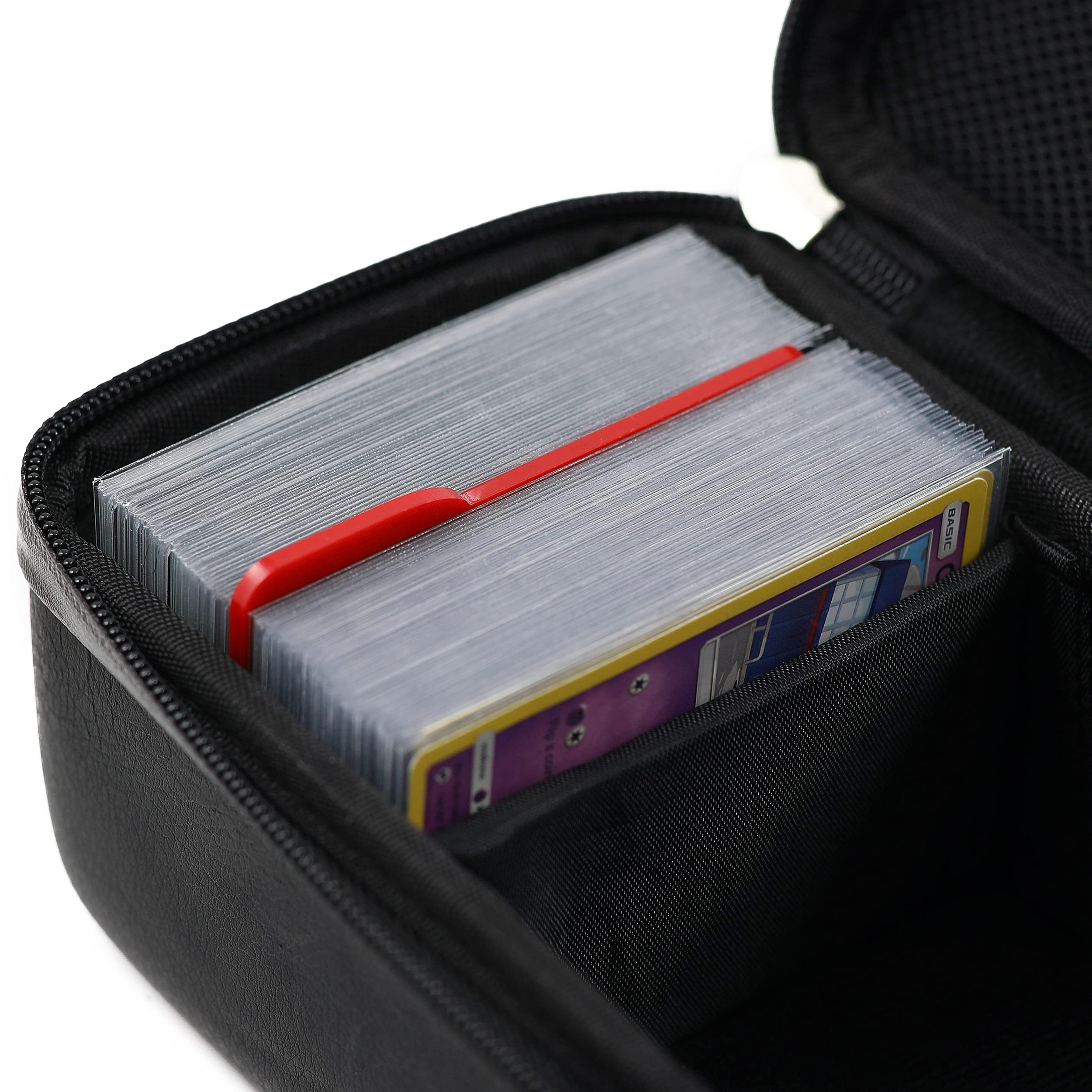 Quiver Time Black Bolt Card Case for Pokemon Cards, TCG Deck Box