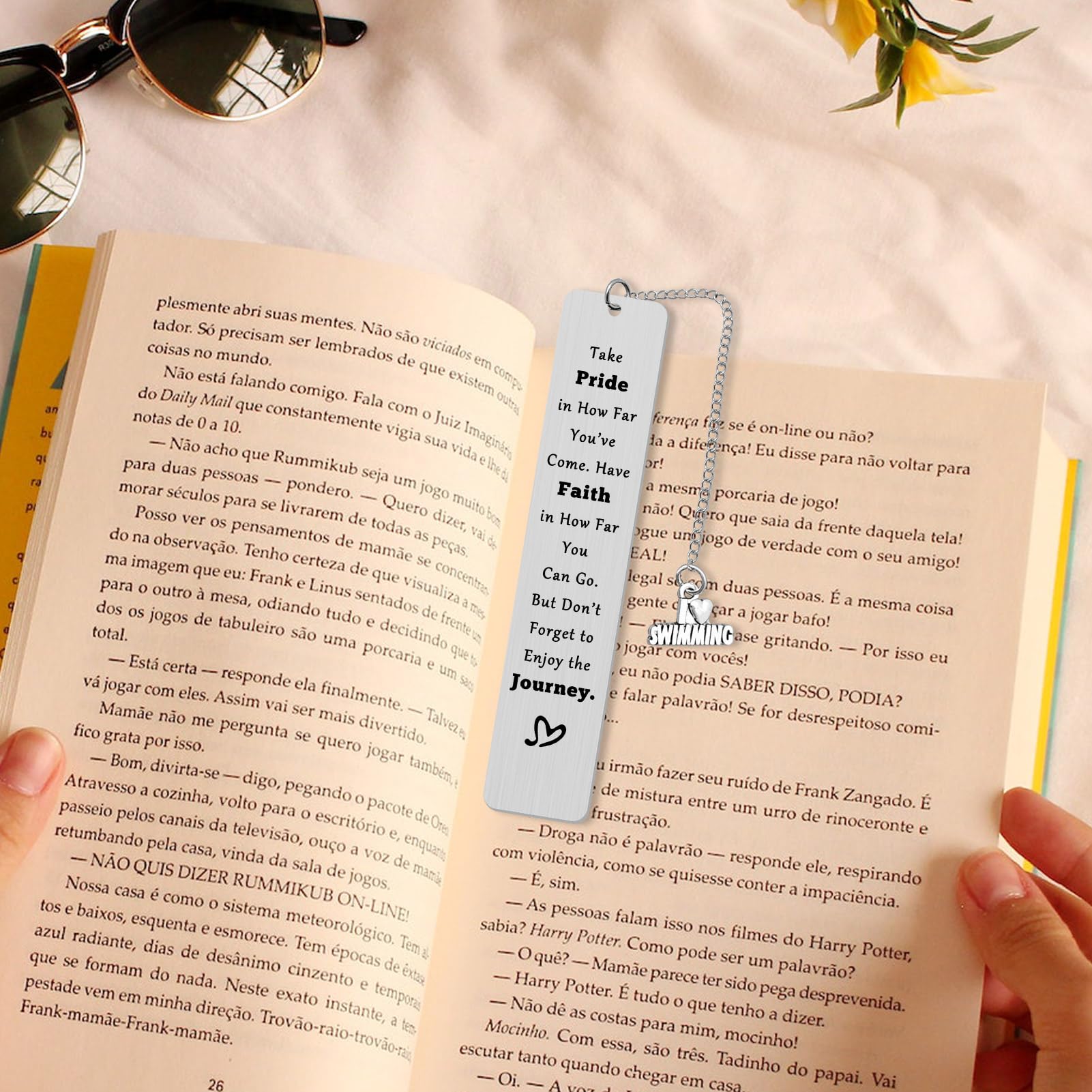 Swimming Lovers Gifts Swimming Gifts for Teens Inspirational Bookmark Gifts for Swimming Lovers Encouragement Swimmers Gift Swim Team Swim Coach Gift Swim Bookmark Gifts Christmas Birthday Gifts