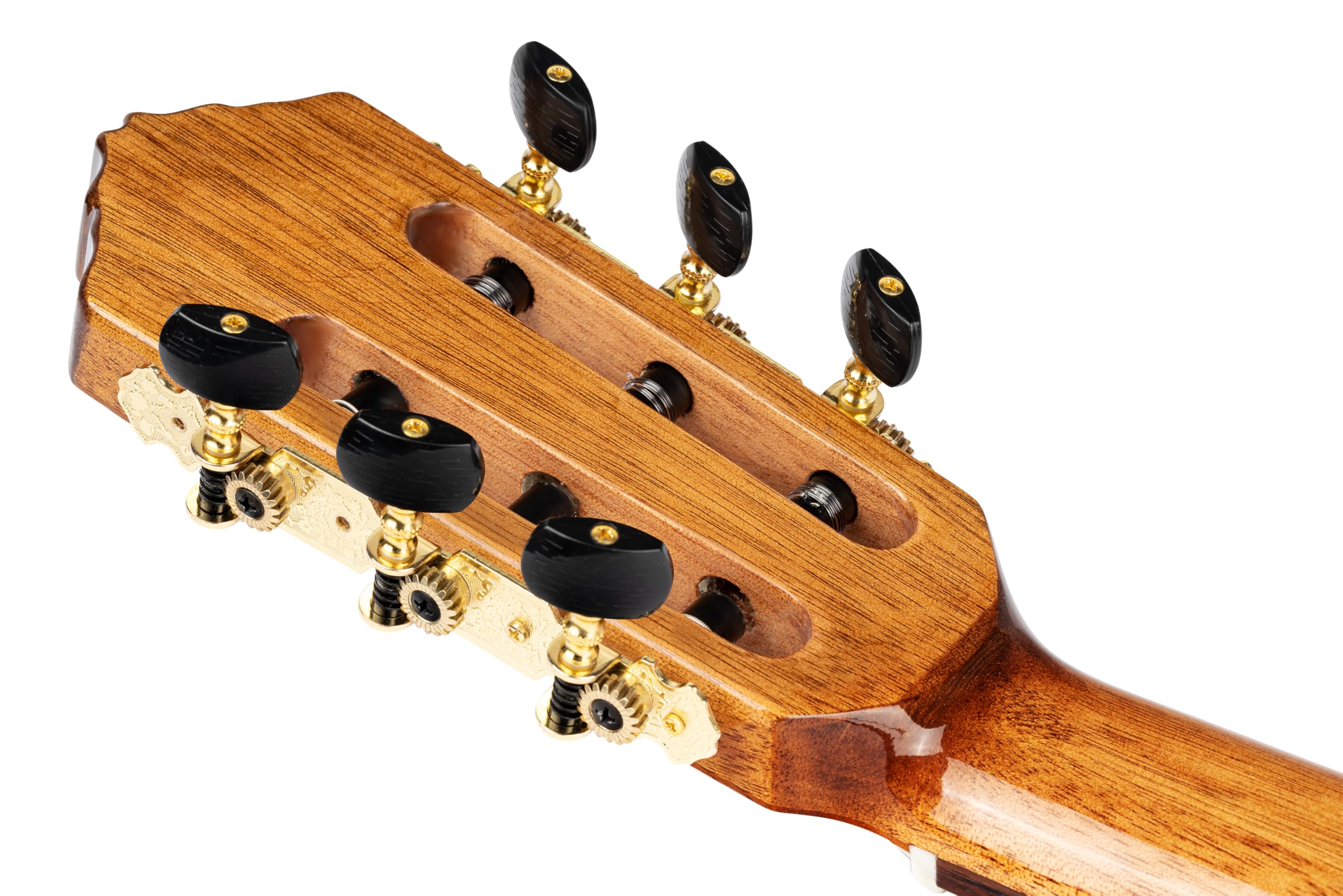 ORTEGA Performer Series RCE138-T4-L - Guitarra de concierto, 4/4, cuello estrecho, cuerpo fino, incluye funda, color natural