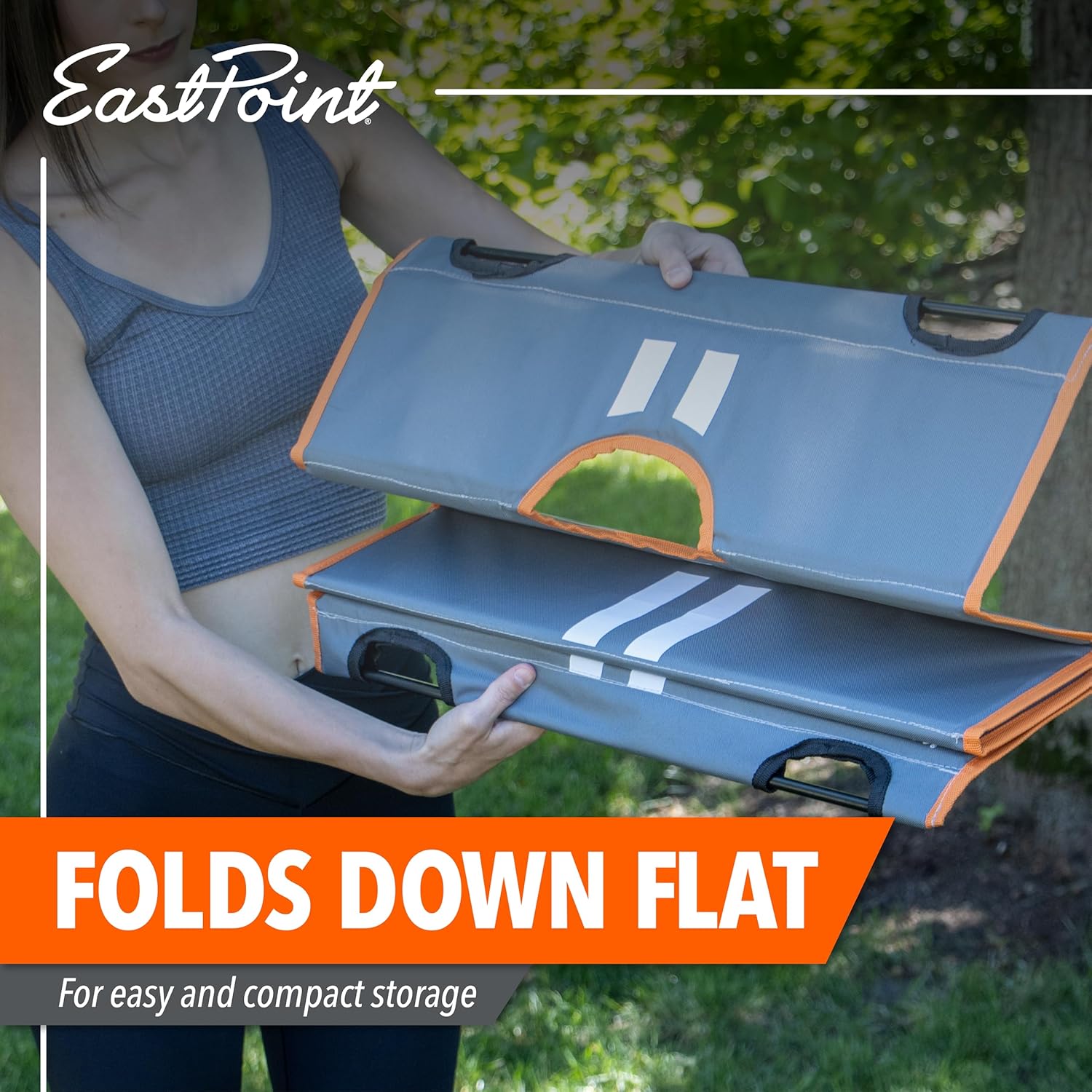 EastPoint 2’x3’ Ultra-Portable Cornhole Set with 8 Bean Bags