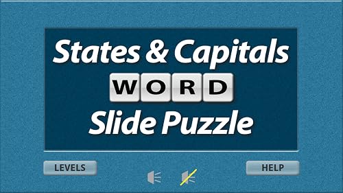 States & Capitals Word Slide Puzzle #TOP1