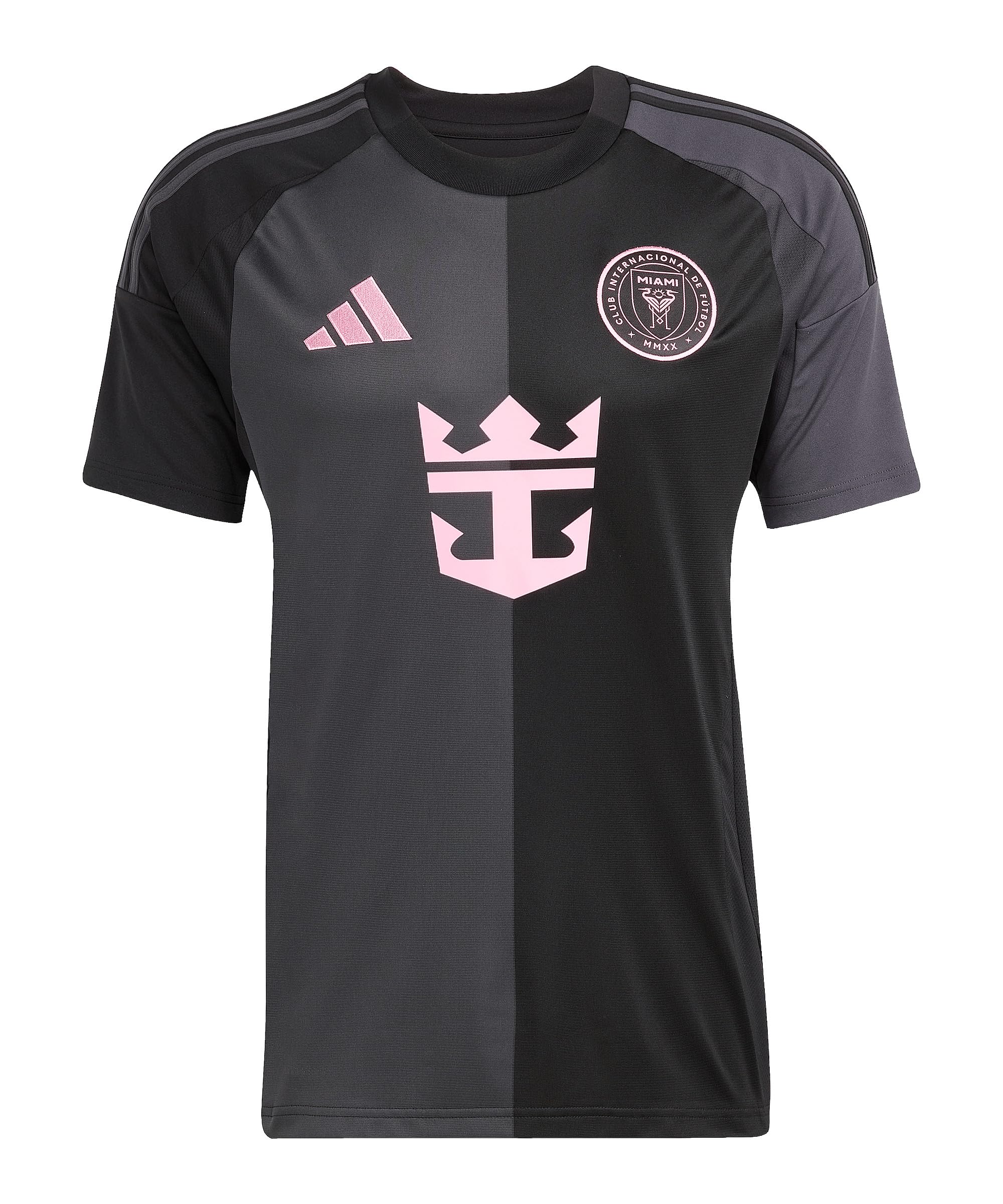 Adidas Inter Miami 2025 Away Shirt With Messi 10 Black/Pink