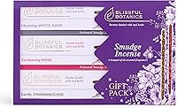Vista 20 de Tulasi Nag Champa - Varitas de incienso surtidas/paquete variado – 180 varillas enrolladas a mano, 12 aromas naturales Sándalo, lavanda, vainilla
