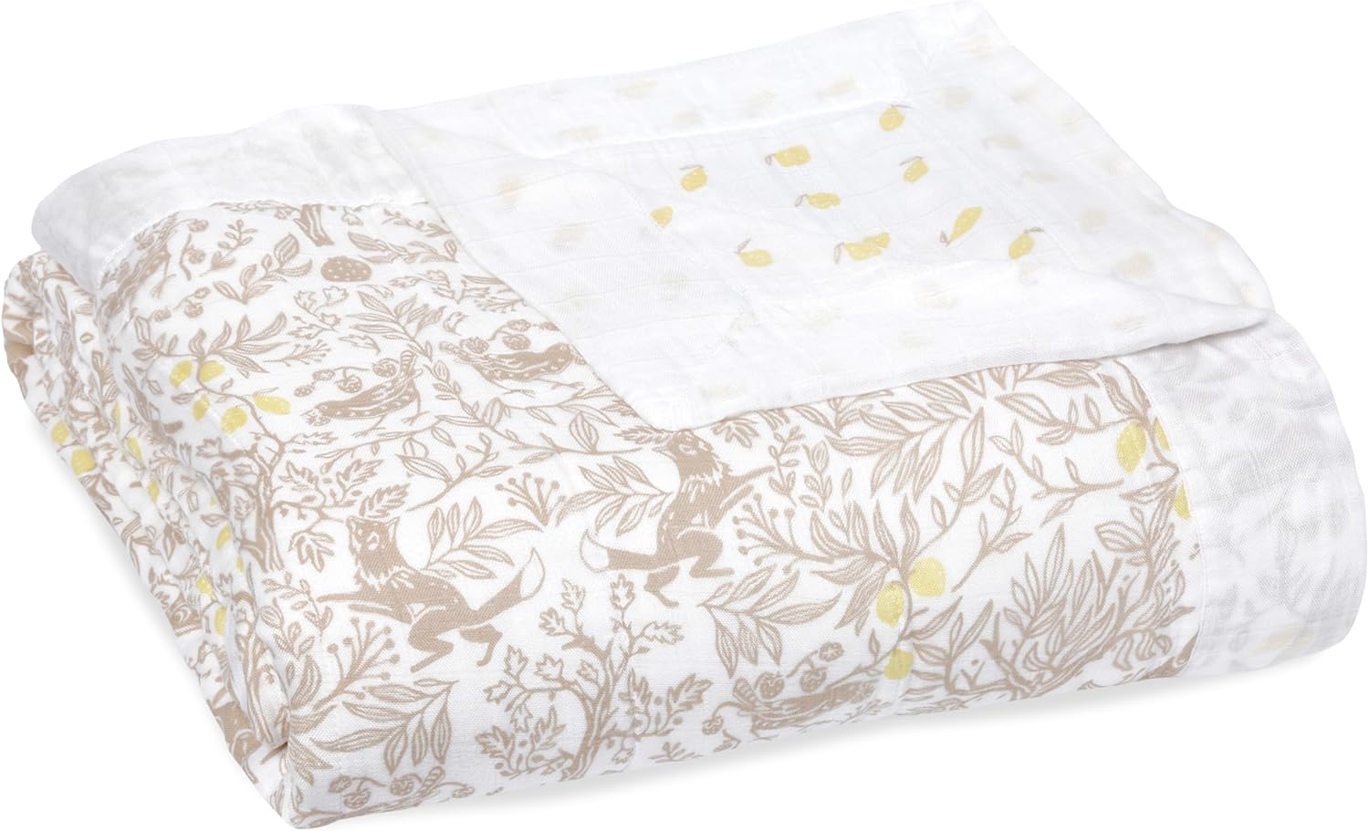aden + anais Dream Blanket, 100 Cotton Bamboo Muslin, 4 Layer Lightweight and Breathable