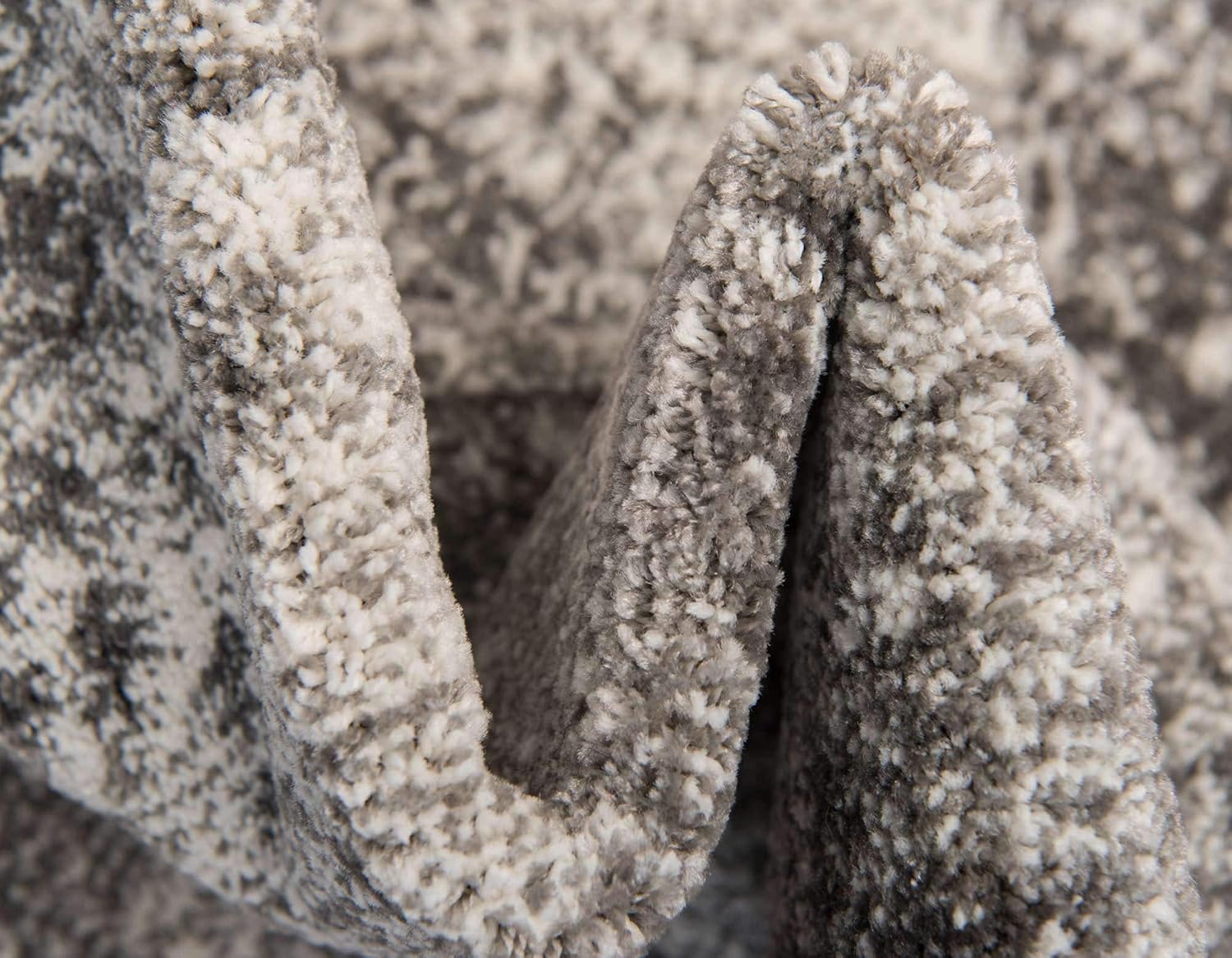 Unique Loom Rosso Collection Traditional, Vintage, Medallion, Border, Distressed, Southwestern Area Rug (2' 7 x 10' 0 Runner, Gray/Ivory)