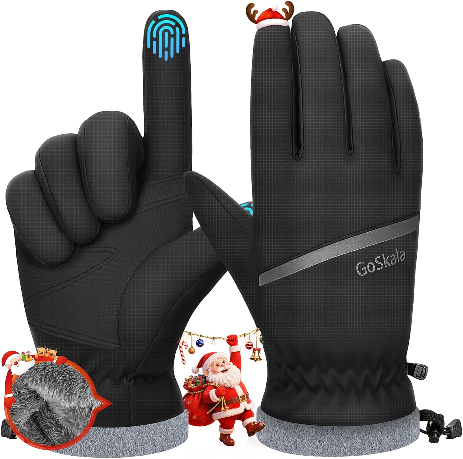 Winter Gloves Men Women,Waterproof Windproof Touchscreen Thermal for Cold Weather Outdoor Running Cycling Hiking Winter Gloves Men Women,Waterproof Windproof Touchscreen Thermal for Cold Weather Outdoor Running Cycling Hiking