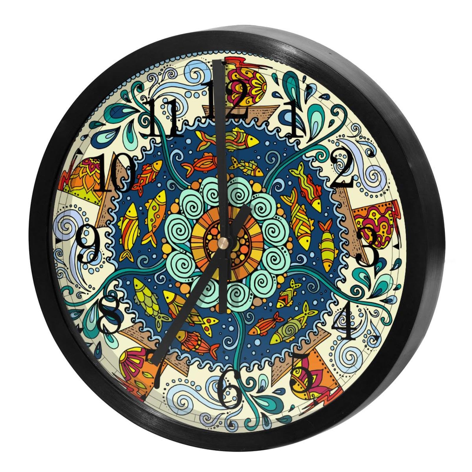 Horloge murale silencieuse à quartz pour en finir avec le tic-tac nocturne