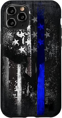 Miniatura 29 de Trump Police USA Flag Skull Thin Blue Line Support Case for iPhone 17