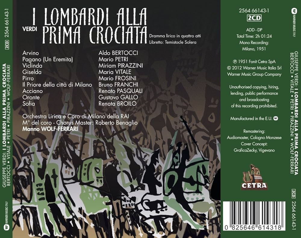 (未使用･未開封品)　Verdi: I Lombardi Alla Prima Crociata [DVD] [Import] 60wa65s 未使用・未開封品) Verdi: I Lombardi Alla Prima Crociata [DVD