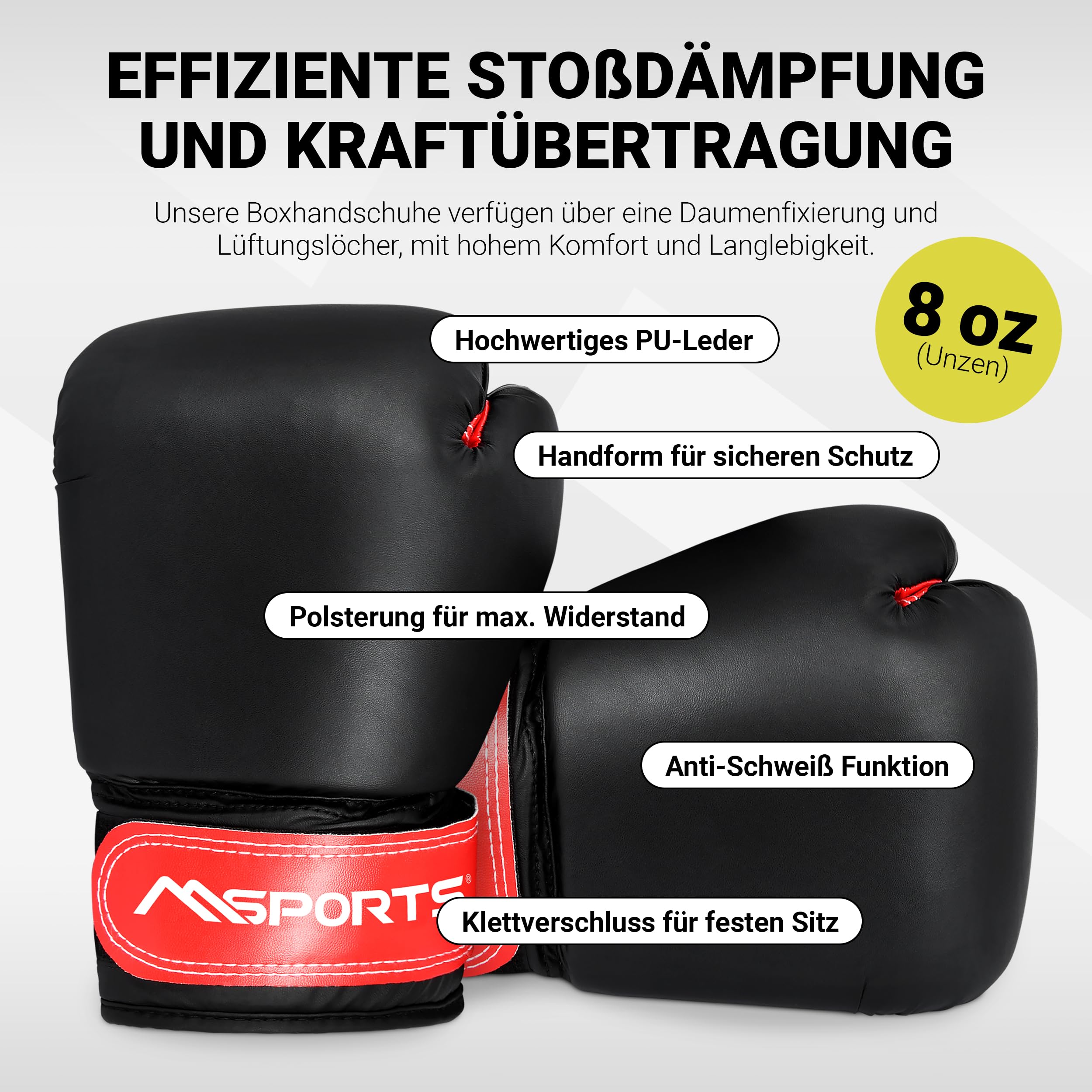 Juego de saco de boxeo profesional para niños y adolescentes, 60 x 20 cm, con guantes de boxeo, vendas y bolsa, 5,5 kg, color rojo y negro