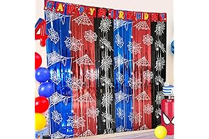 Enliven Your Event with Spider Web Birthday Backdrop