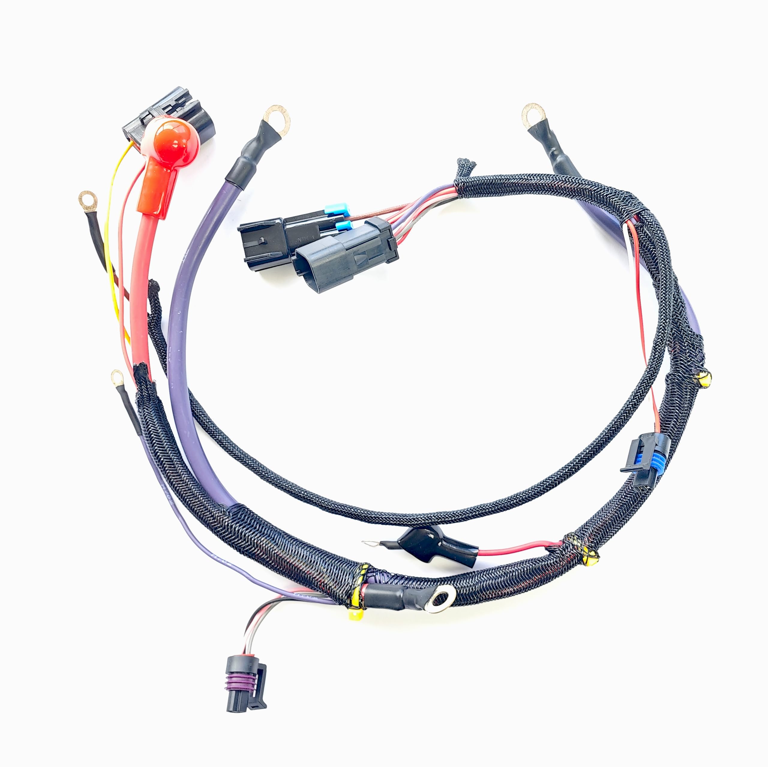 Chicote de motor para minicarregadeiras, 7141854 compatível com