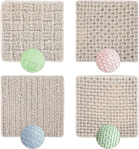 Miniatura 3 de Luxshiny Molde de tarta para decoración de galletas, pastel de galletas, macramé, decoración de frontera de pasteles, moldes de impresión de