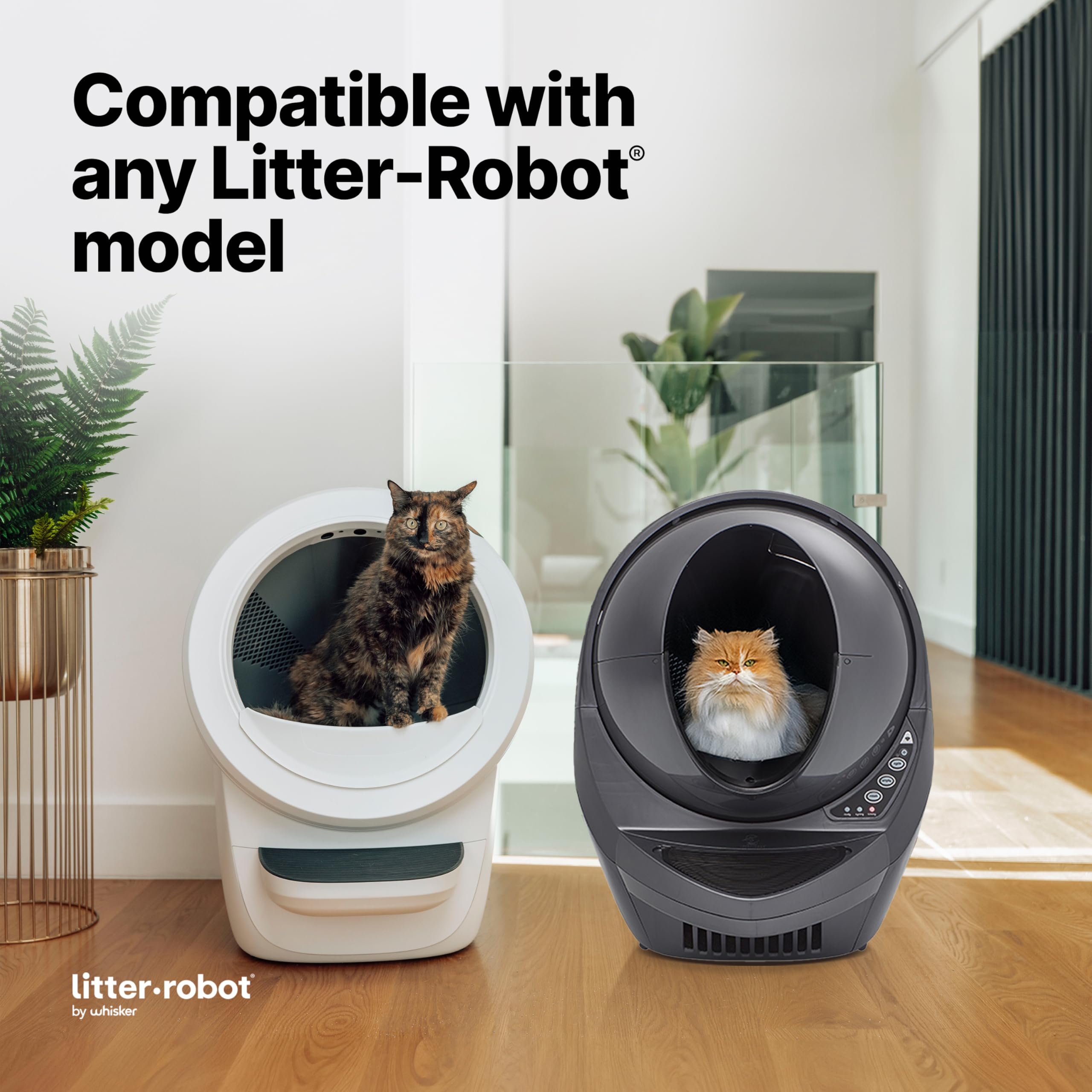 Snapklik.com : Litter-Robot Waste Drawer Liners By Whisker, 100 Pack