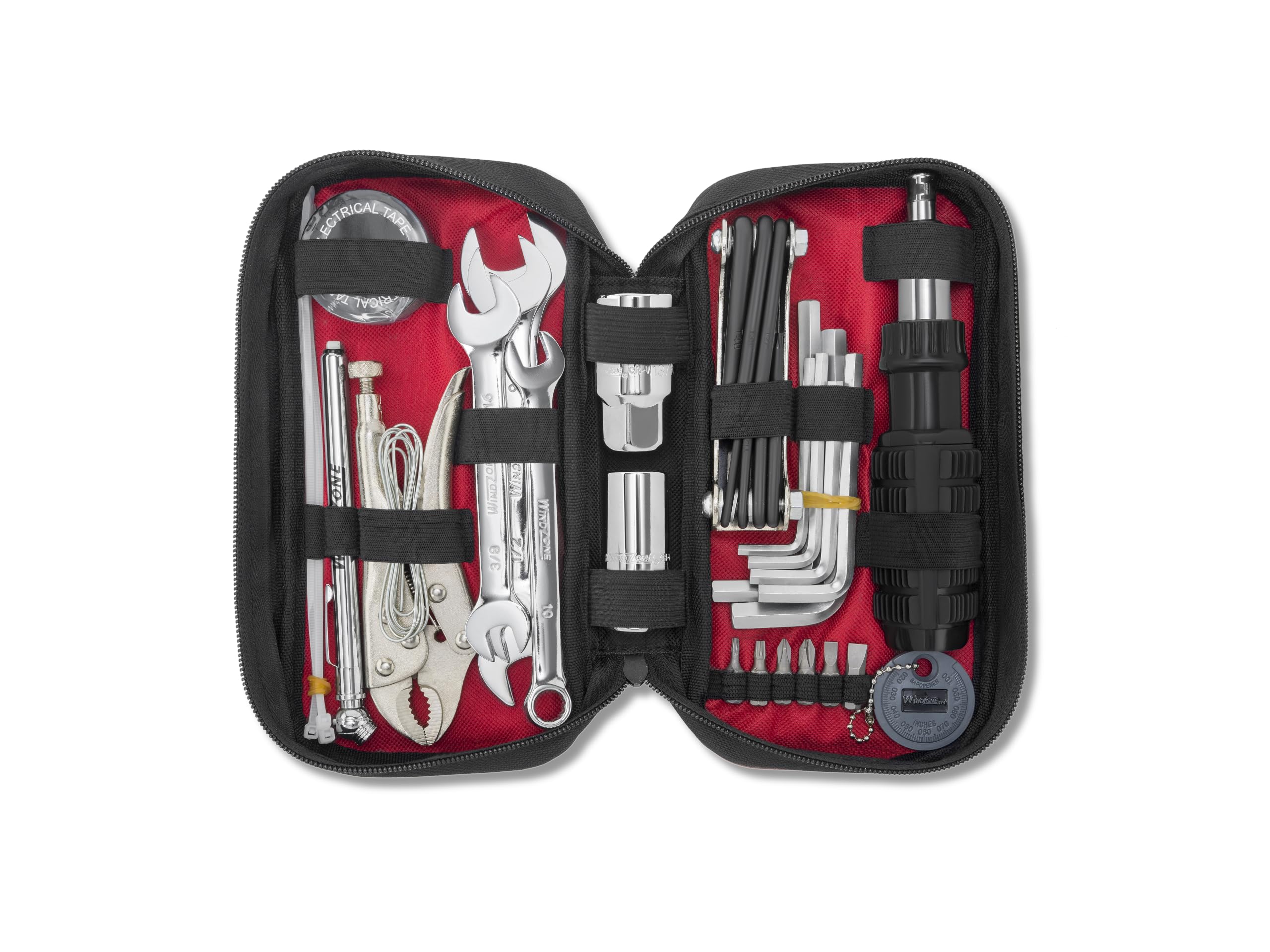 WindZone 36-Piece Motorcycle Tool Kit