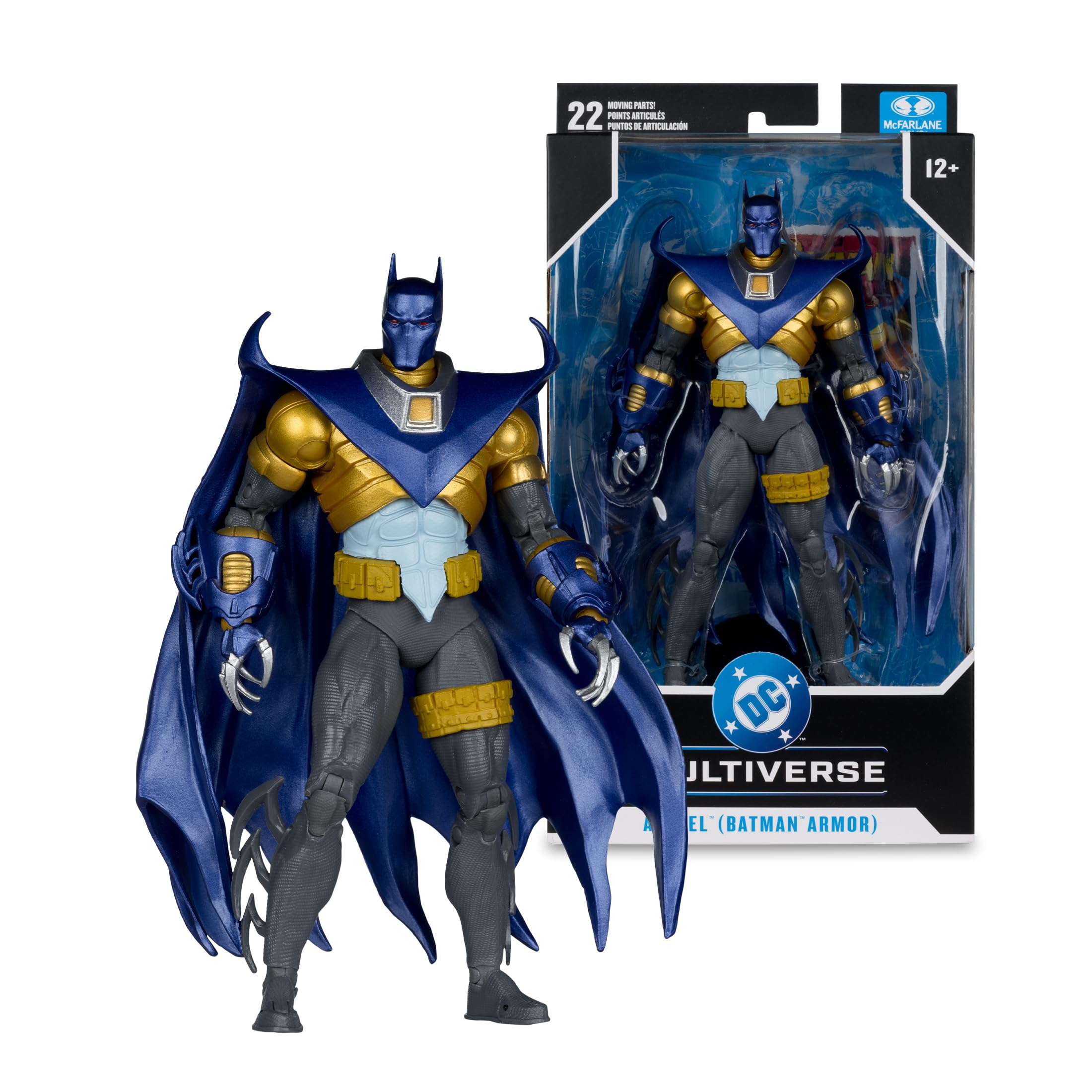 McFarlane DC Multiverse figurka akcji Azrael Batman V2 (Batman Knightquest) 18 cm | DC Multiverse Detective Comics #667 7 cali figurka - Azrael Batman Armor