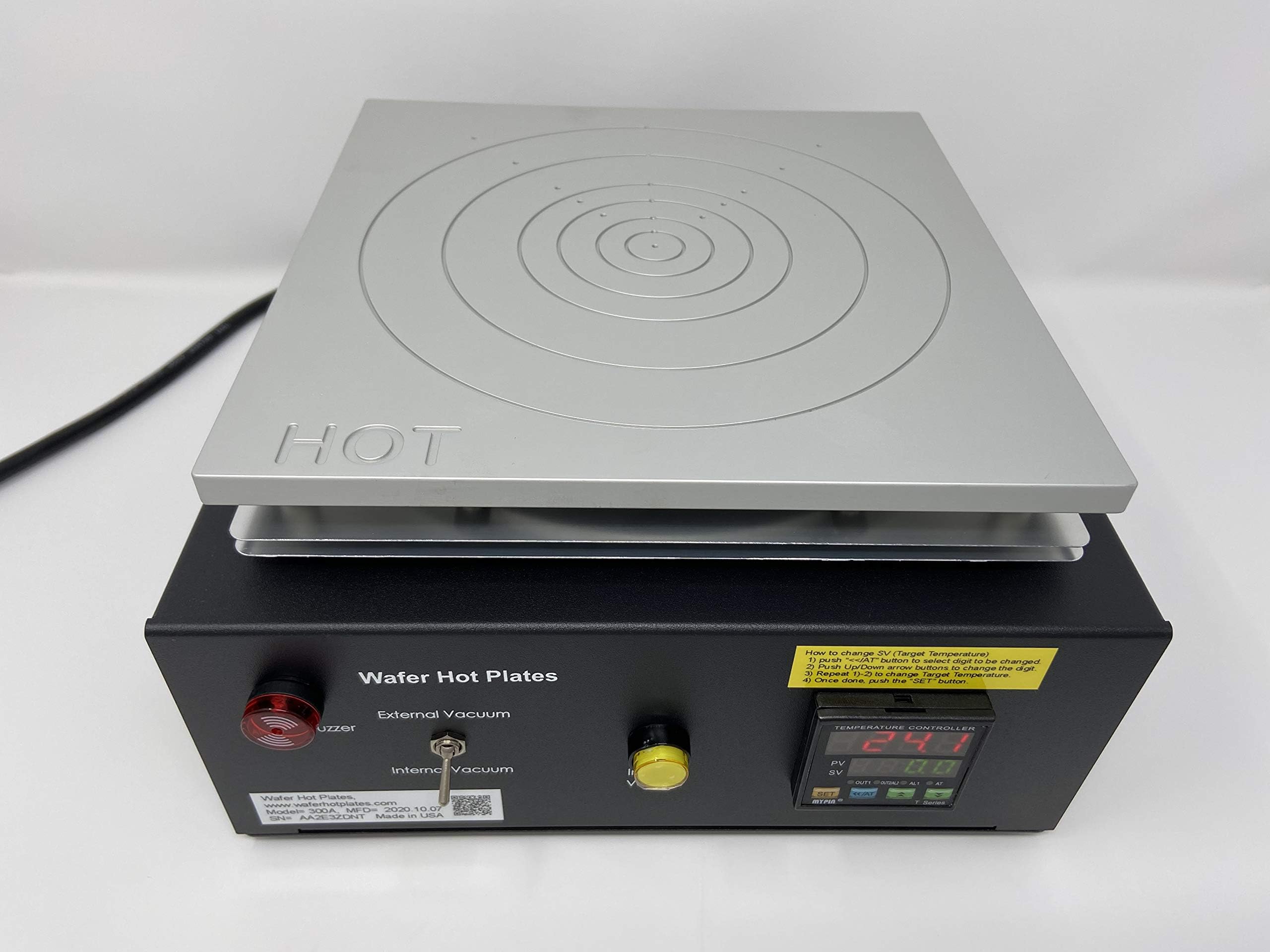 Model 300A for Wafer Processing with Vacuum-Holding up to 8-inch Diameter Wafer from Room Temperature to 300 C