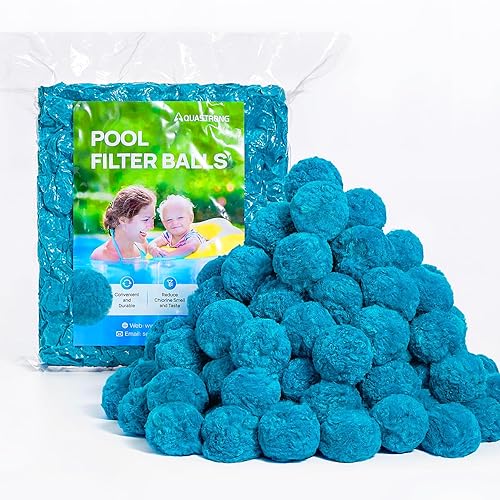 AQUASTRONG Pool Filter Balls for Sand Filter Pump, 1.5 lbs