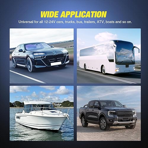 Vista 9 de Nilight 4 in 1 Charger Socket Panel PD Type C and QC 3.0 USB with LED Voltmeter Display and Cigarette Lighter Power Cutoff Switch for Cars Trucks PD