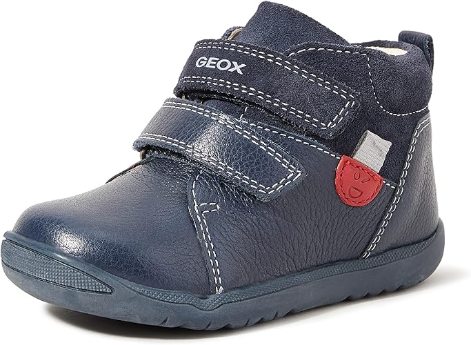 Sandales en cuir macchia, premiers pas bleu marine Geox | La Redoute