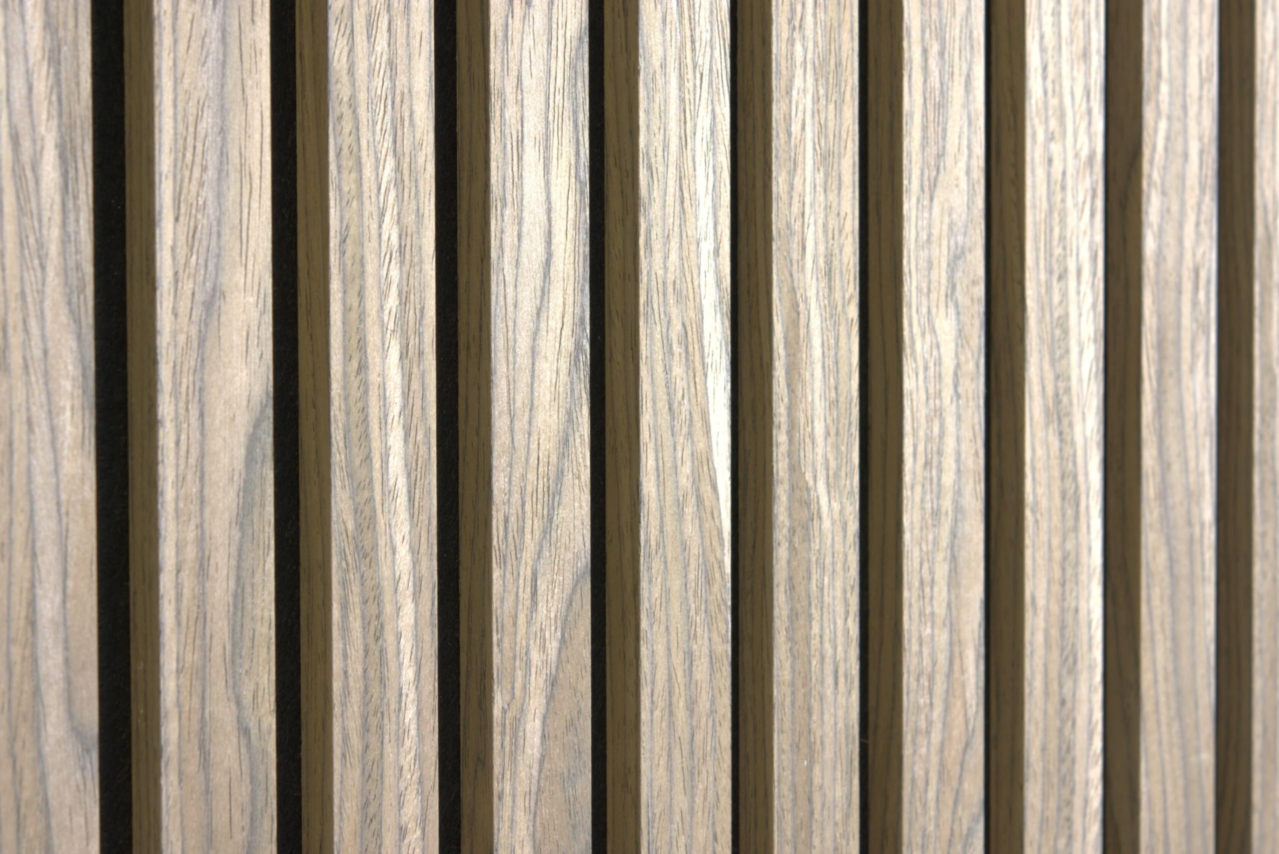Panele akustyczne orzechowe – 240 x 60 cm – 21 mm – opakowanie 2 szt. – 2,88 m² – dekoracja ścienna i izolacja akustyczna