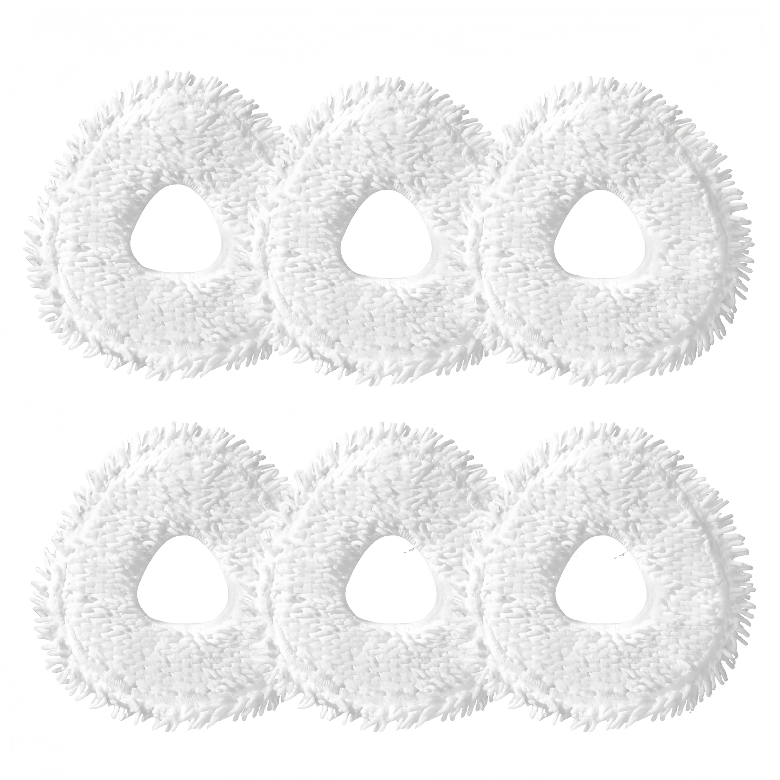 6 Pack Replacement Mop Pads Compatible