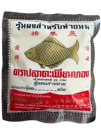 Golden Fish Thailand Jelly Powder - Bot Rau Cau Con Ca Vang 25g