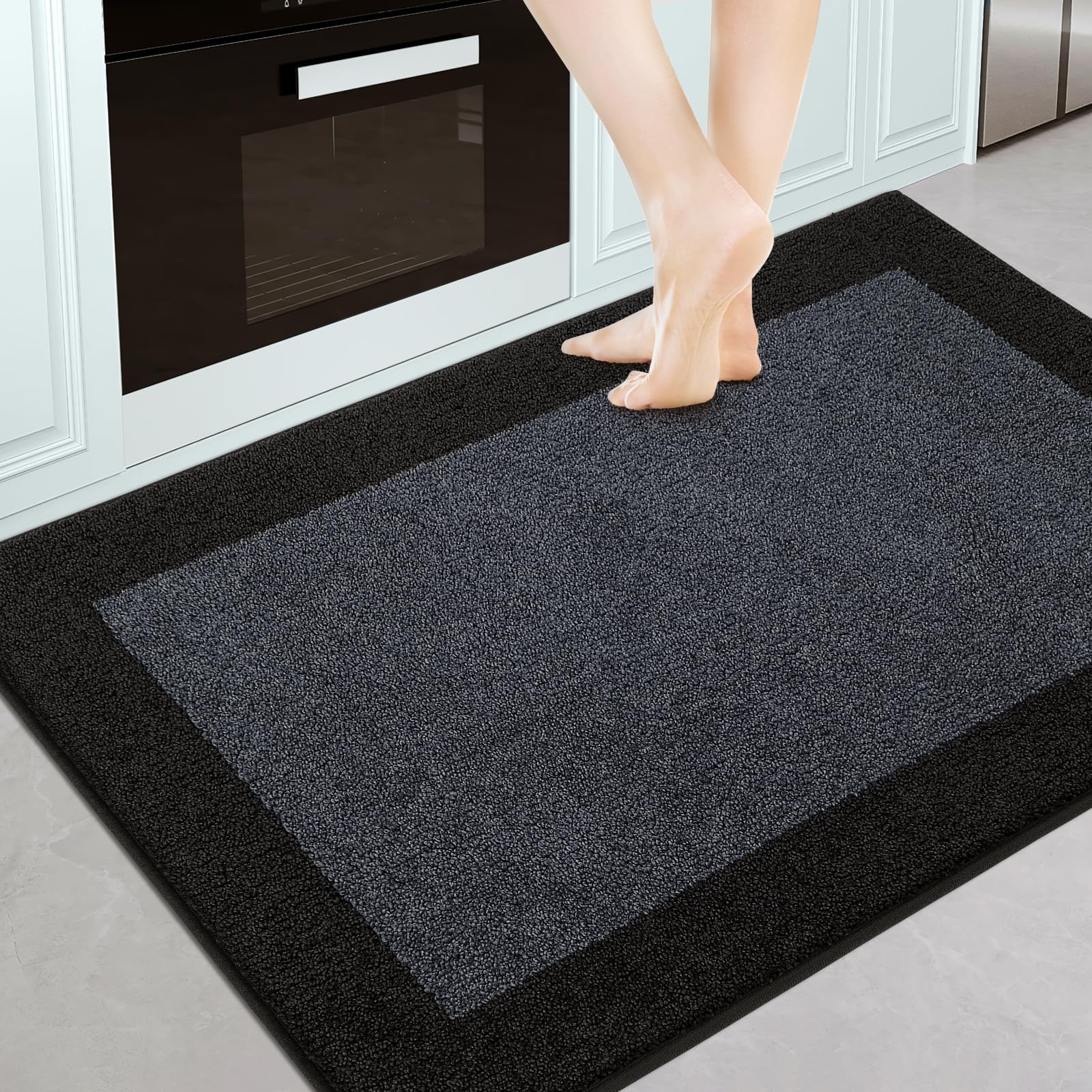 Kitchen Rug 32" x 48", Throw Rug for Bathroom, Floor, Door