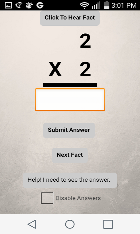 Math Facts: Multiplication - App on Amazon Appstore