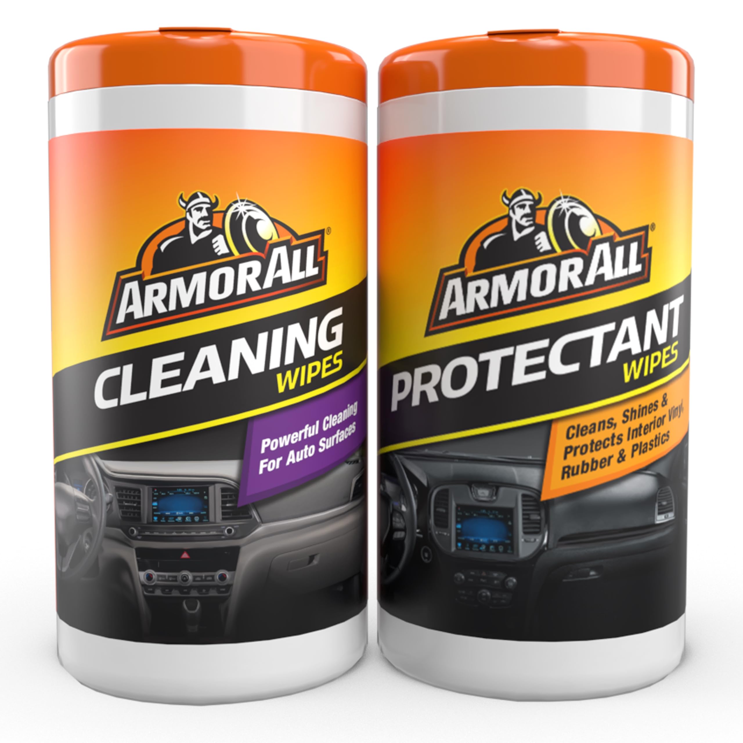 Armor All Car Cleaning Wipes and Protectant Wipes