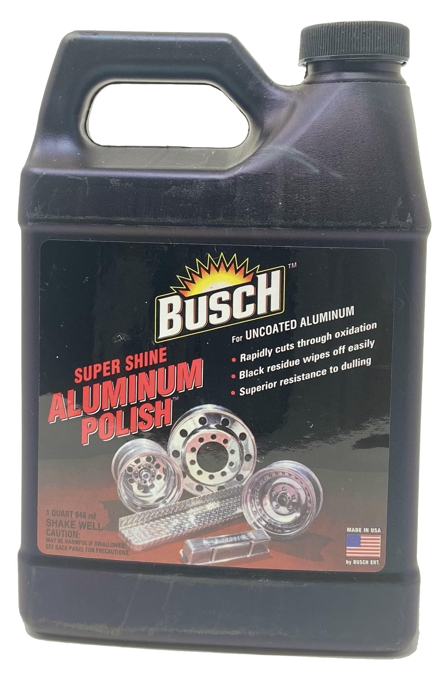 Aluminum Polish Super Shine for uncoated Aluminum - 32oz