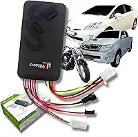 Rastreador GPS Veicular com Bloqueador, GSM/GPRS 2G, 12-24V, com Kit Instalação, Botão SOS, Função Escuta Remota, Corte de Ignição