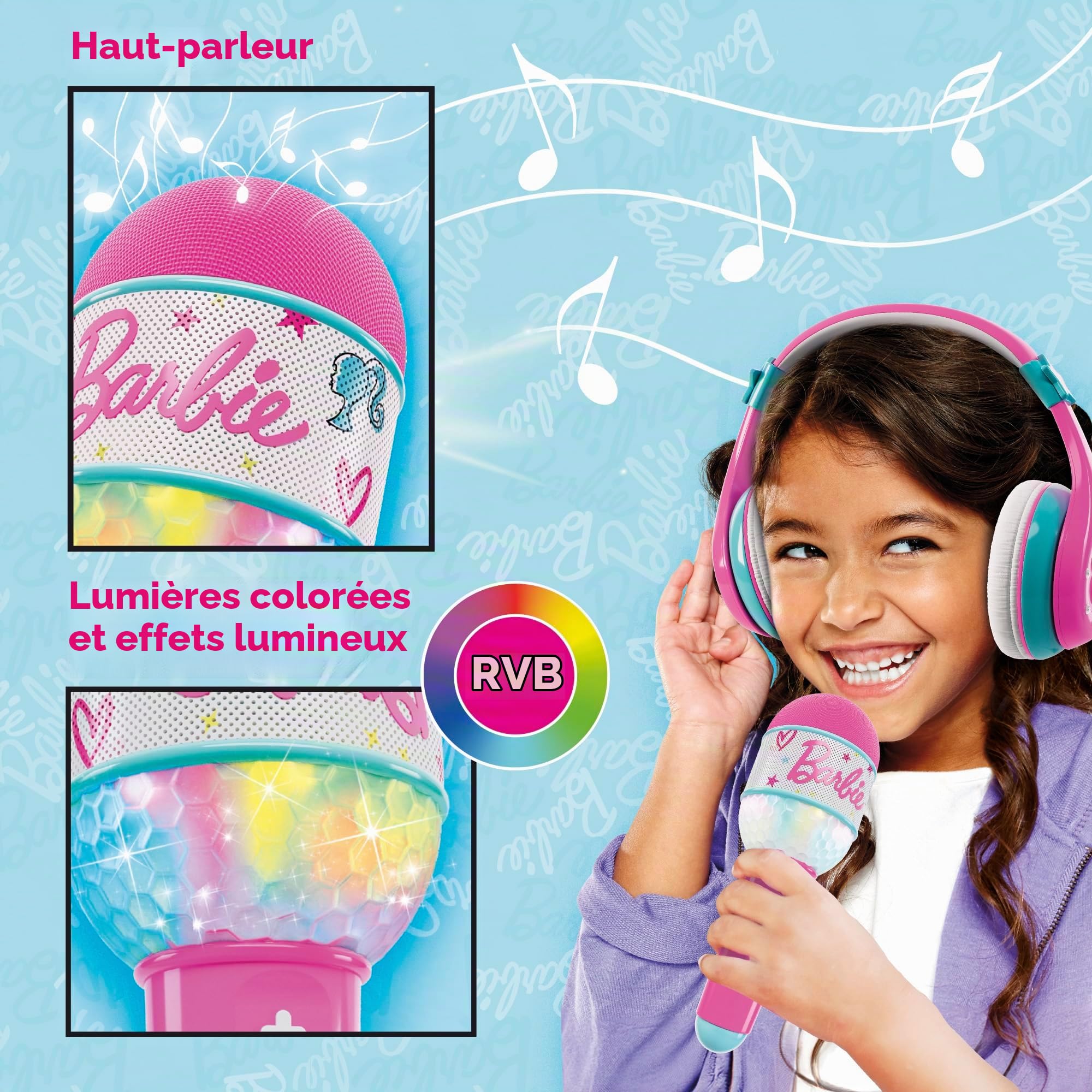 ROM Microphone Sans Fil Domestique Haut-Parleur De Microphone Bluetooth