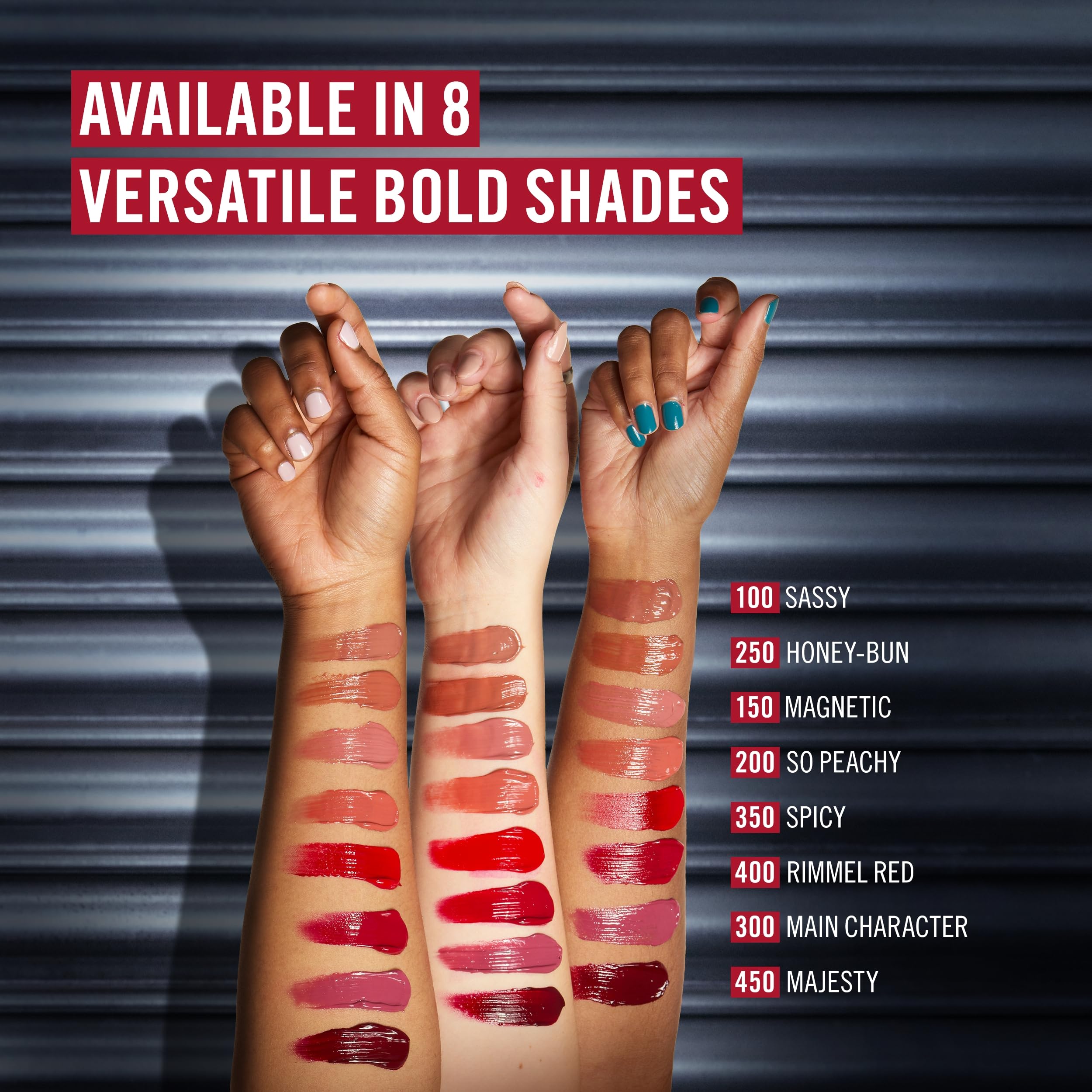 Rimmel Thrill Seeker Lip Latex szminka w płynie z kwasem hialuronowym i witaminą E nr 200 So Peachy, 6 ml