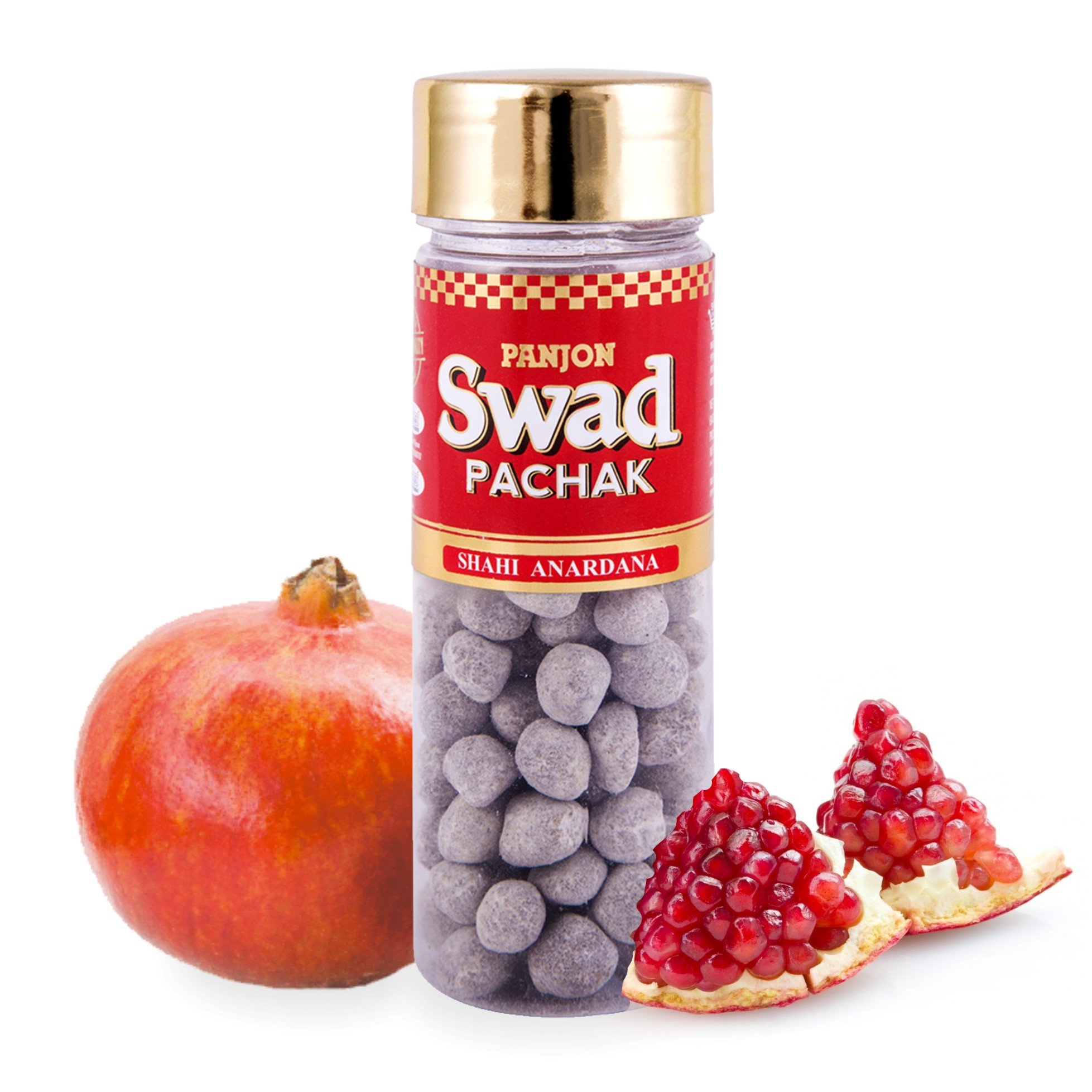 Panjon Swad Mukhwas Mouth Freshener 1 Bottle, 100g (SHAHI ANARDANA)…