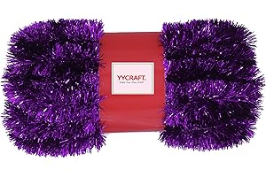 YYCRAFT Purple Garland for Christmas Tree
