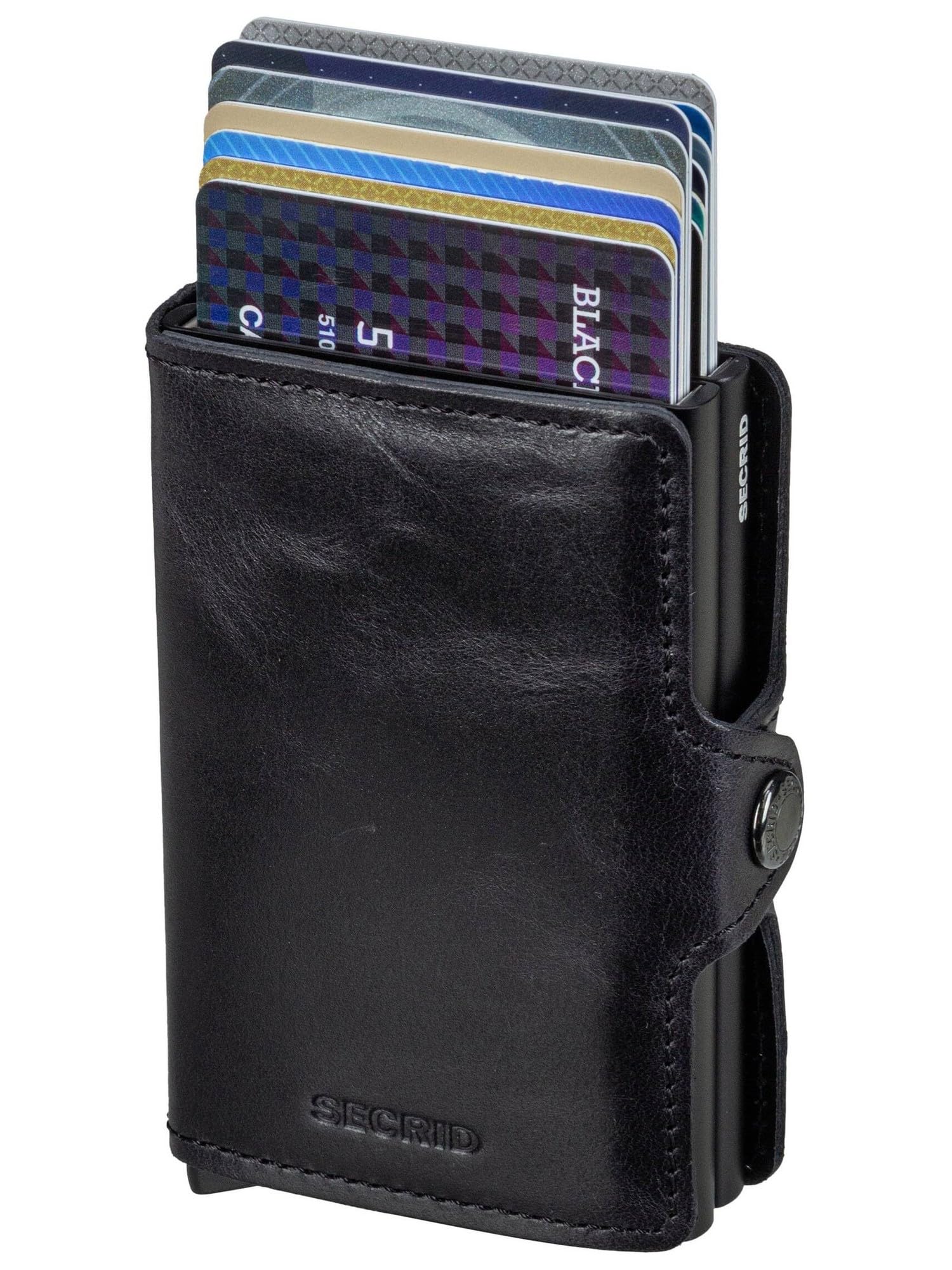 Secrid Bric's - Cartera Doble de Piel, diseño Vintage