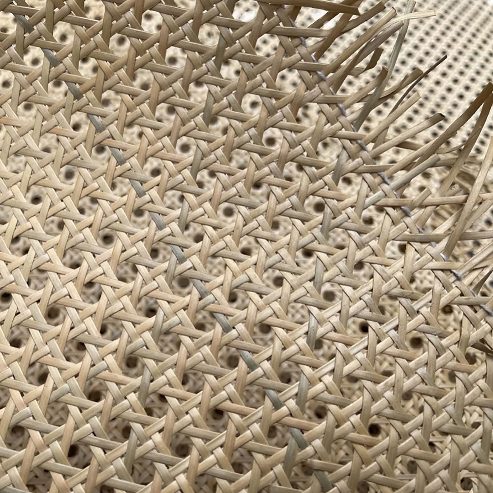 Tessitura in Rattan Naturale - 80 cm x 200 cm (32 Pollici x 79 Pollici), Adatta per progetti Fai da Te, Decorazioni in Pelliccia, Arredamento per la casa e lavori Artigianali - Materiale in