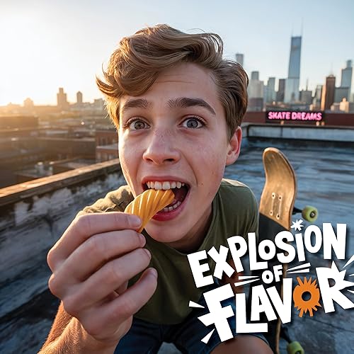 Miniatura 4 de Sabor de mango de regaliz australiano  Caramelo de regaliz de mango suave y masticable, bolsa de 12 onzas  Tiras de frutas para aperitivos, bufés de