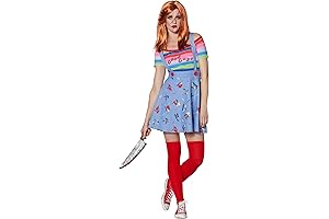 Adult Women's Child's Play Chucky Costume: A Terrifying Transformation for Halloween and Costume Parties