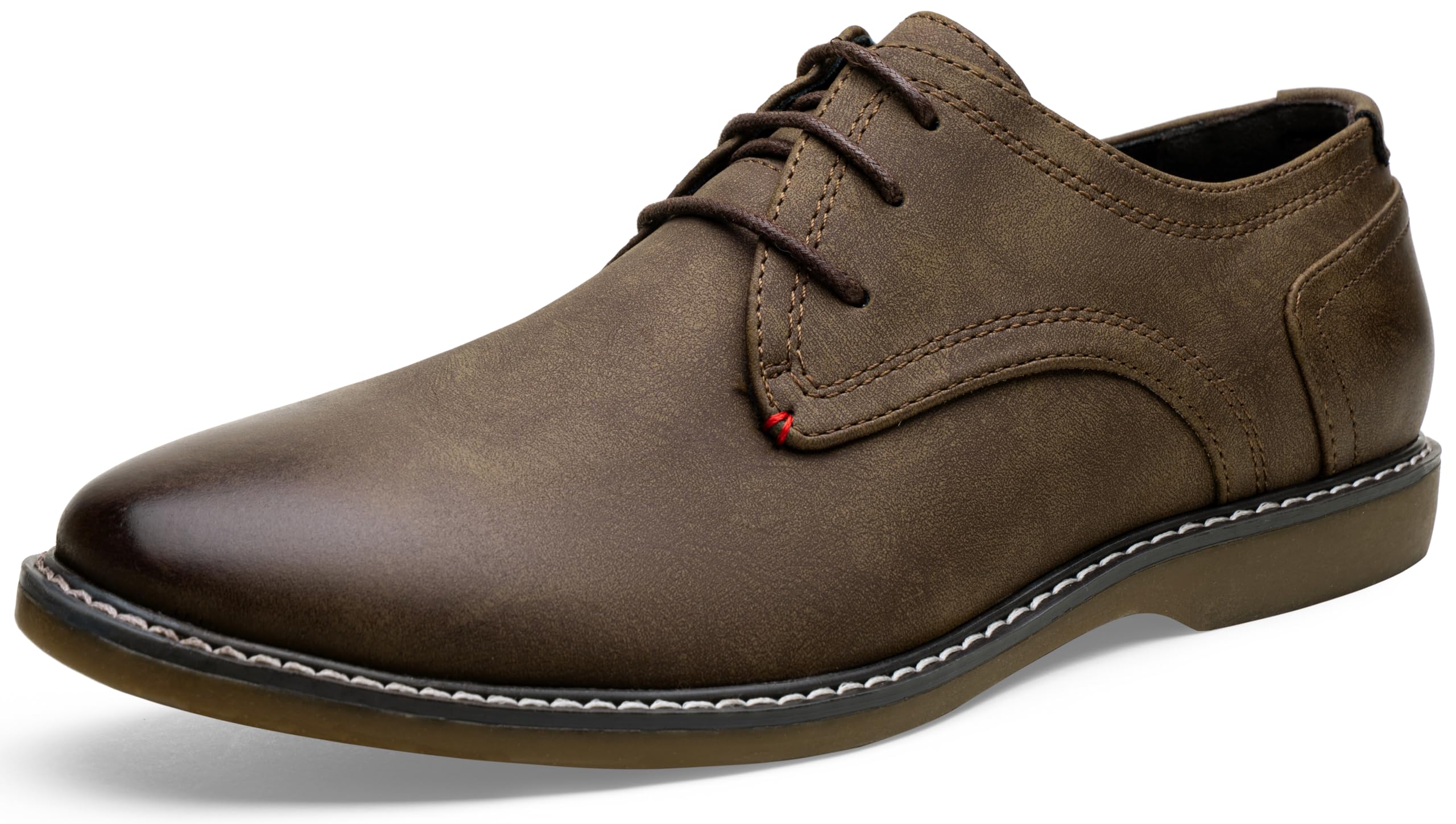 Jousen Men's Casual Dress Shoes Retro Oxfords Business Comfort Formal Shoes