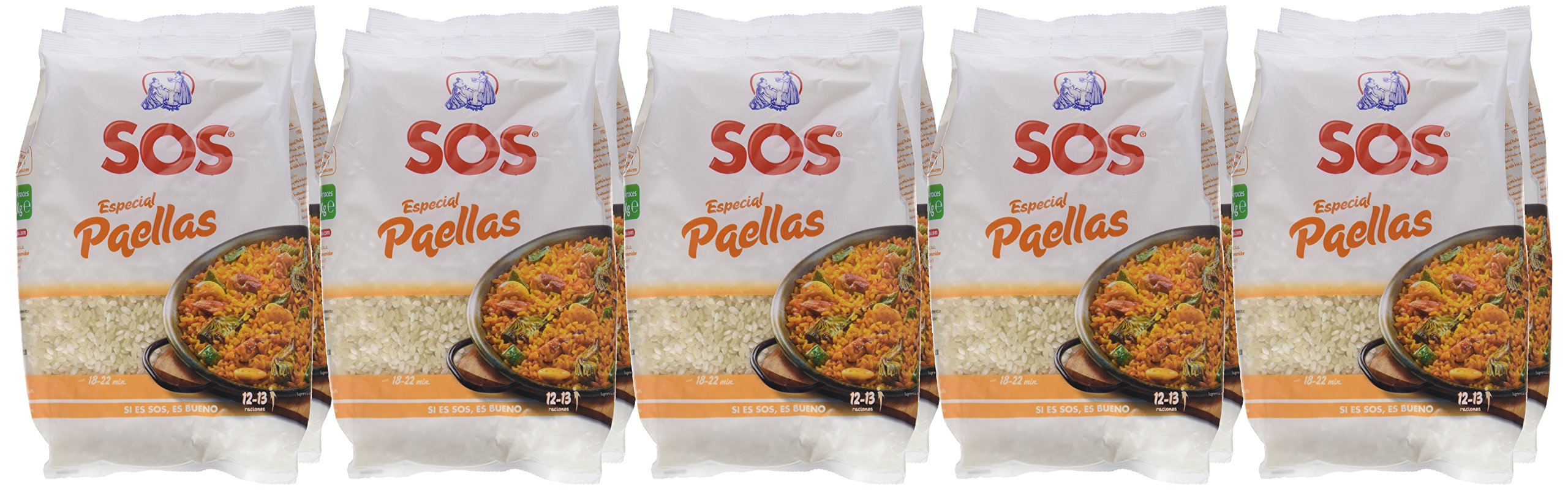 Arroz SOS Especial Paellas 1 Kg - [Pack De 10] - Total 10 Kg — view 5