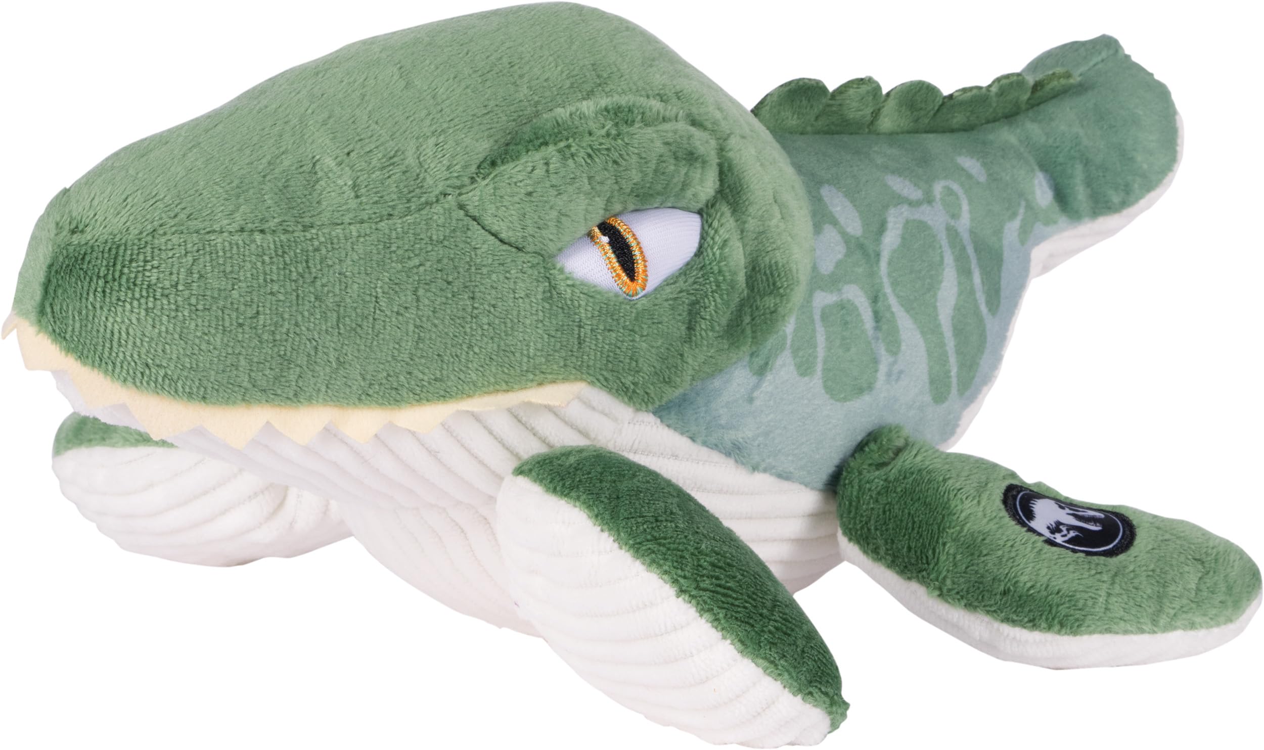 Schmidt Spiele 42845 Jurassic World, Rebirth, Mosasaurus, 28 cm Plush Toy
