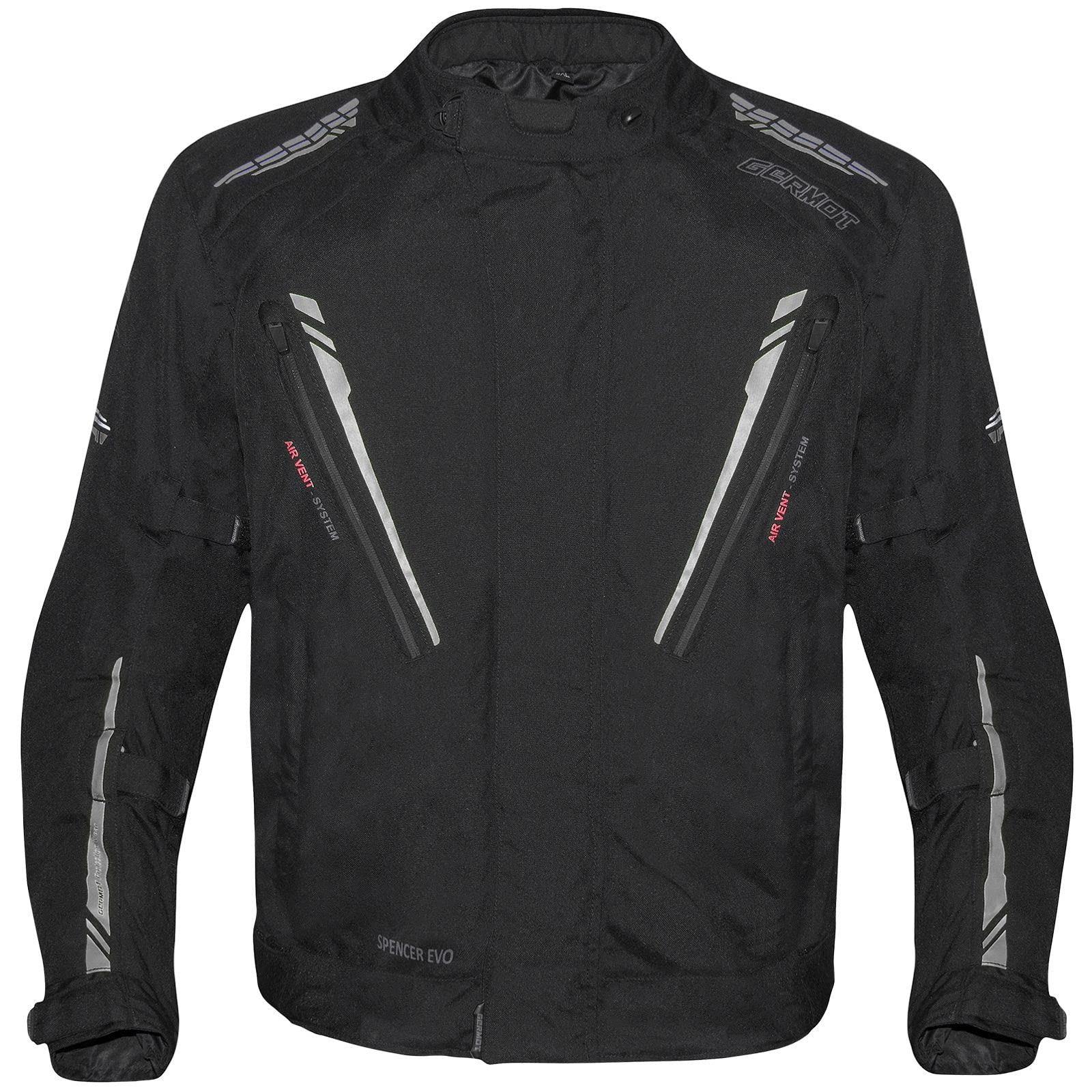 Germot Spencer Evo Big Size wasserdichte Motorrad Textiljacke