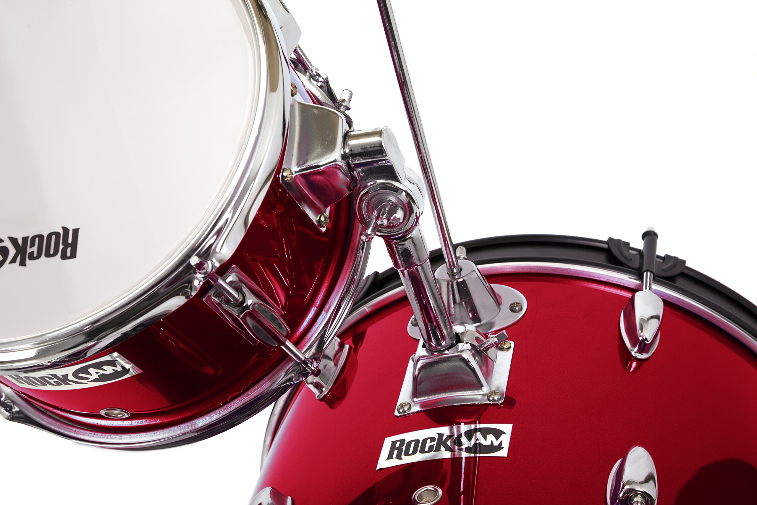 Rockjam Rj103 Mr Piece Junior Drum Set With Crash Desertcart