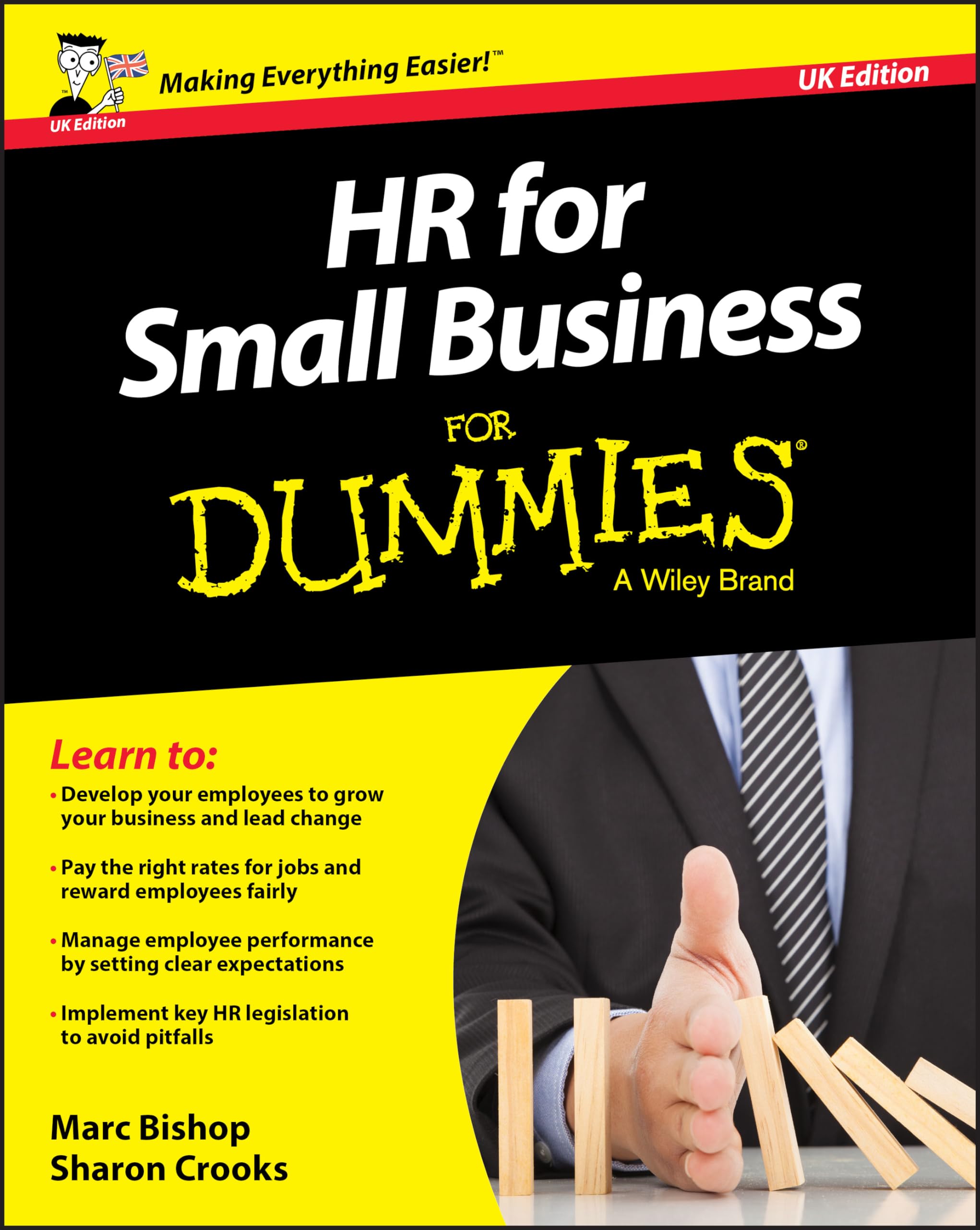 HR for Small Business For Dummies, UK Edition by Marc Bishop,... - 9781119111320
