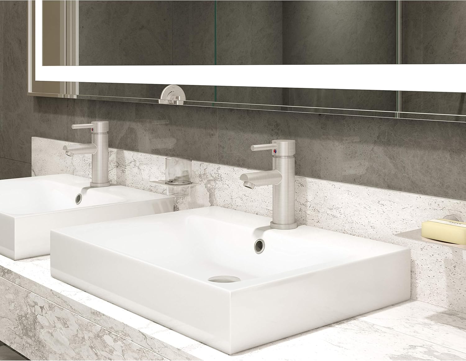 Big Sale Symmons SLS-3512-STN-1.0 Dia Single Hole Single-Handle Bathroom Faucet with Drain Assembly in Satin Nickel (1.0 GPM) 🔥 Hot Deals Symmons SLS-3512-STN-1.0 Dia Single Hole Single-Handle Bathroom Faucet with Drain Assembly in Satin Nickel (1.0 GPM)