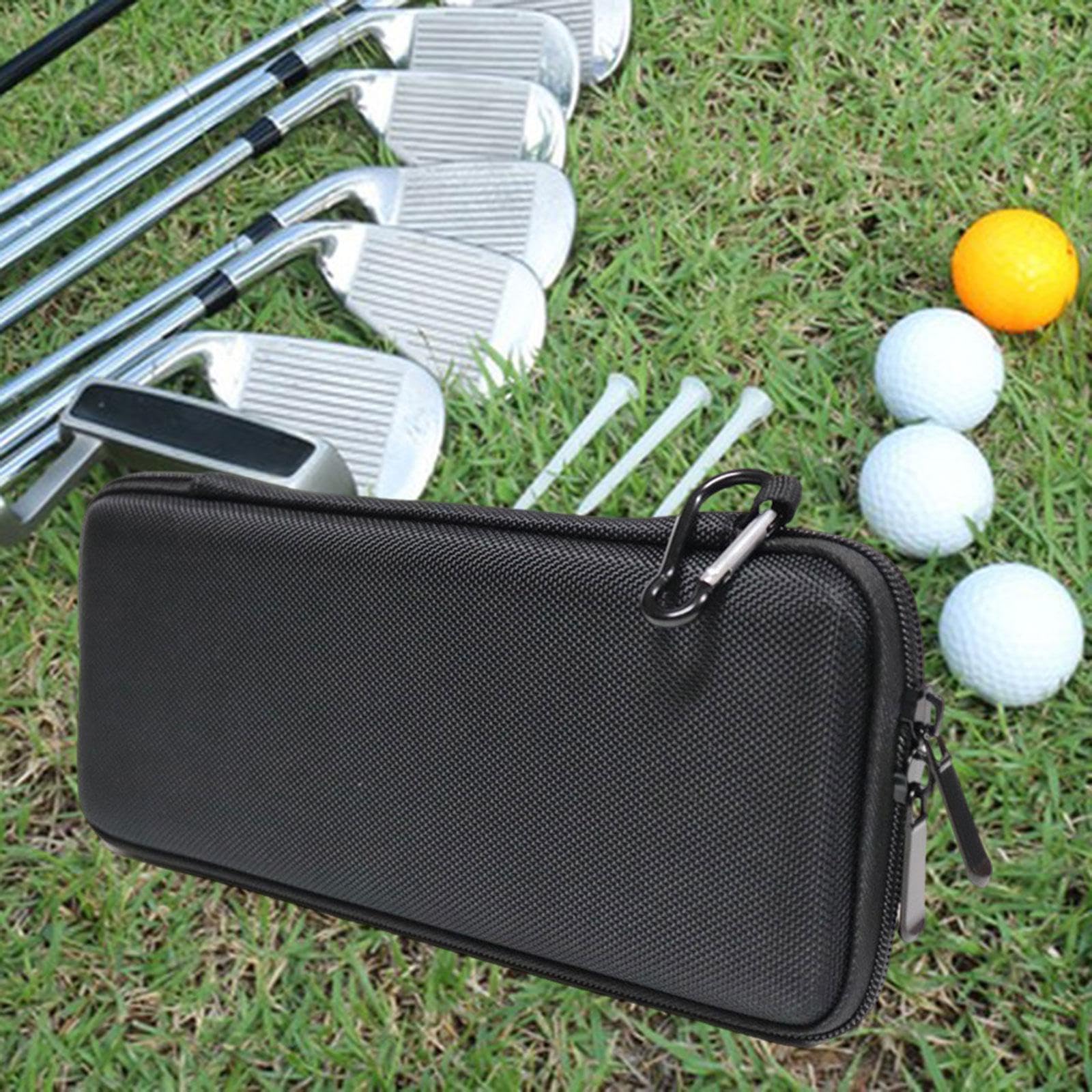 F Fityle Golfhandschuh-Etui, schützende Hartschale mit Karabinerhaken, leicht zu tragen, wasserabweisend, tragbare Tasche, Golfgeschenke für Erwachsene